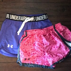 Under Armour Girls Shorts bundle